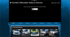 Desktop Screenshot of guntermercedes.com