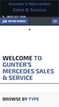 Mobile Screenshot of guntermercedes.com